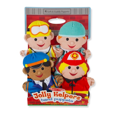 Melissa & Doug Jolly Helpers Hand Puppets 9086